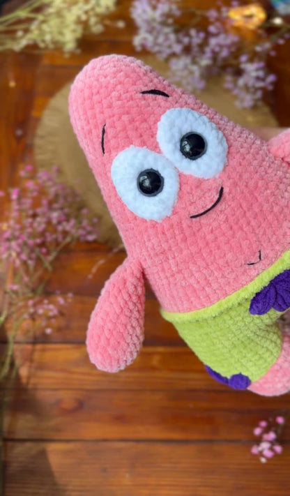 Pink Starfish Crochet Pattern