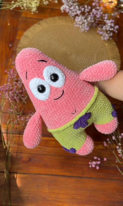 Pink Starfish Crochet Pattern