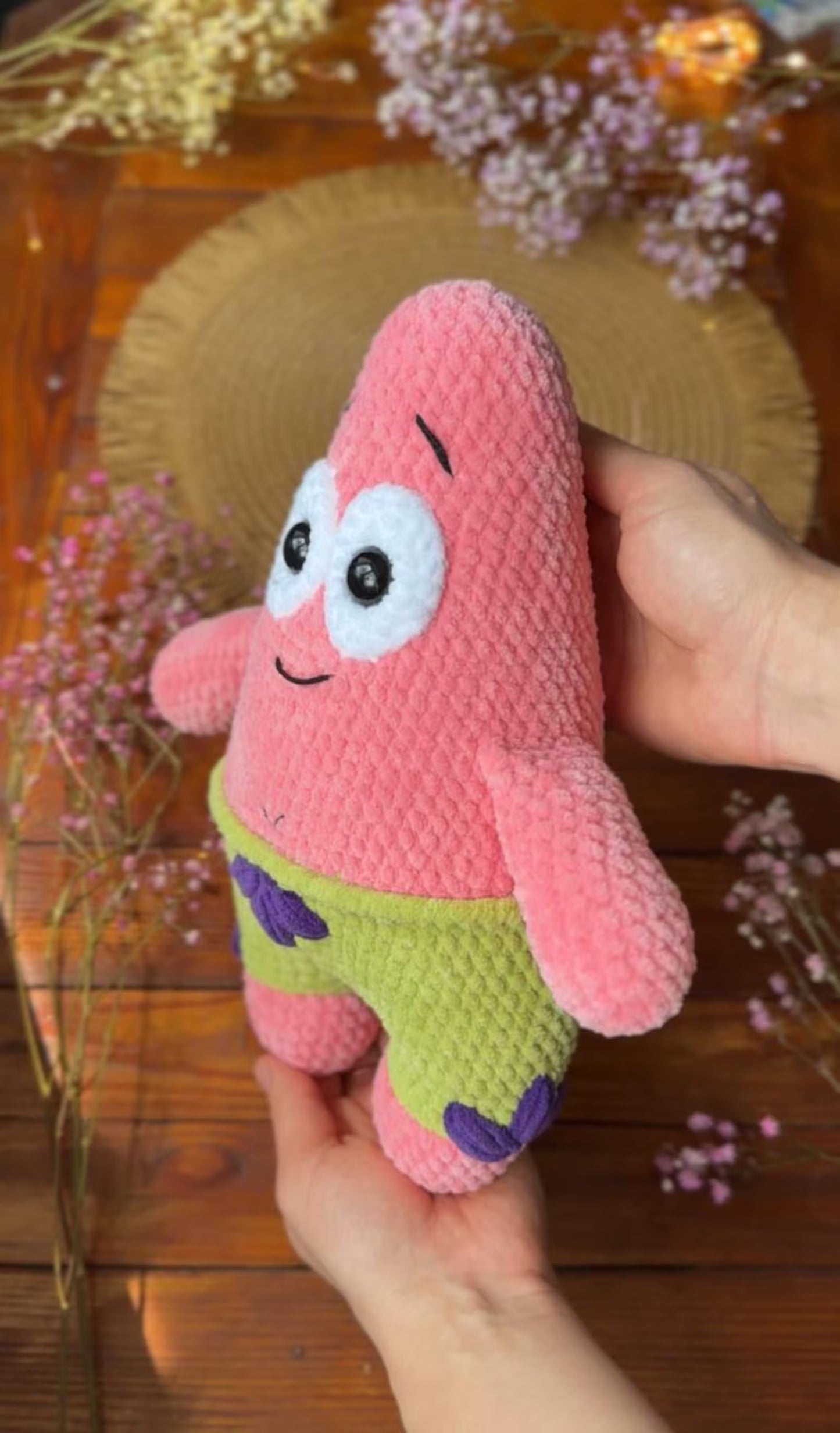 Pink Starfish Crochet Pattern