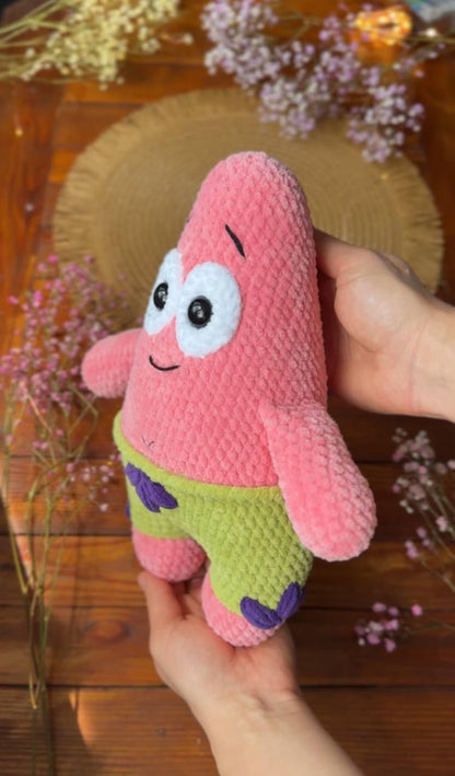 Pink Starfish Crochet Pattern